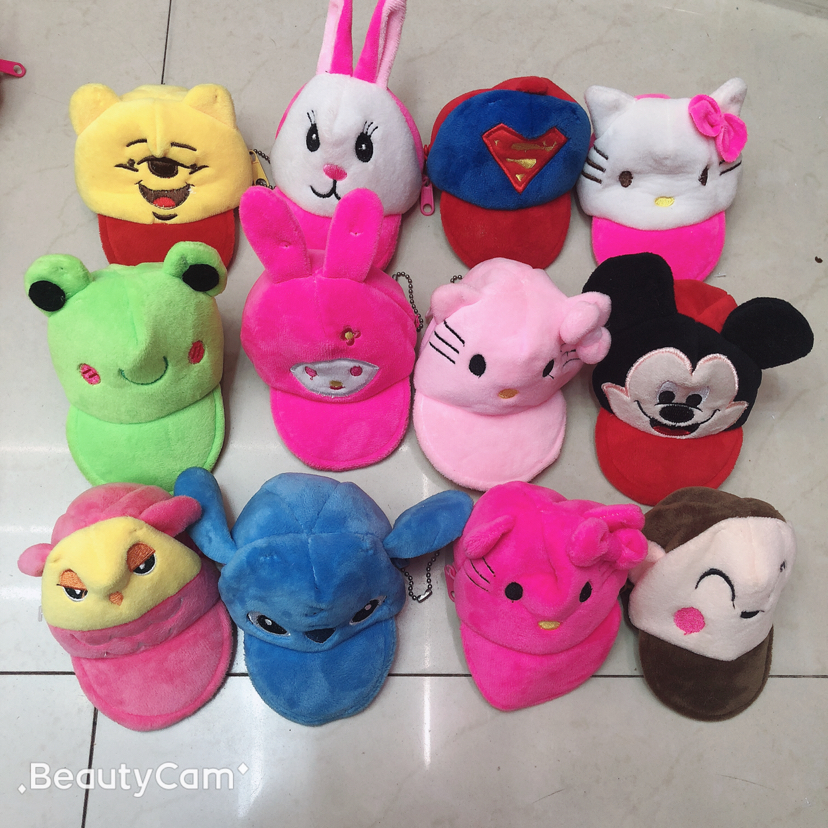 Hat wallet, three-dimensional embroidered hat wallet, baseball cap, coin wallet, cartoon coin wallet, wallet, loose change pic 5