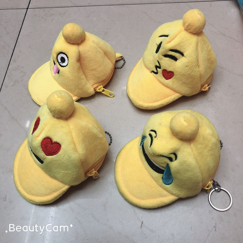 Hat wallet, three-dimensional embroidered hat wallet, baseball cap, coin wallet, cartoon coin wallet, wallet, loose change pic 7