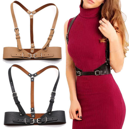 new fashion adjustable strap waist seal female nightclub shirt t-shirt decorative strap belt cross-border hot selling