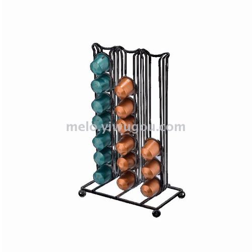 capsule coffee rack， special capsule rack for nespaso， can hold 42 pieces， ml-1366