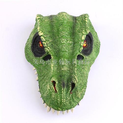 Foreign Trade Wish AliExpress Amazon Halloween Carnival Party 3D PU Foam Dinosaur Tyrannosaurus Rex Mask
