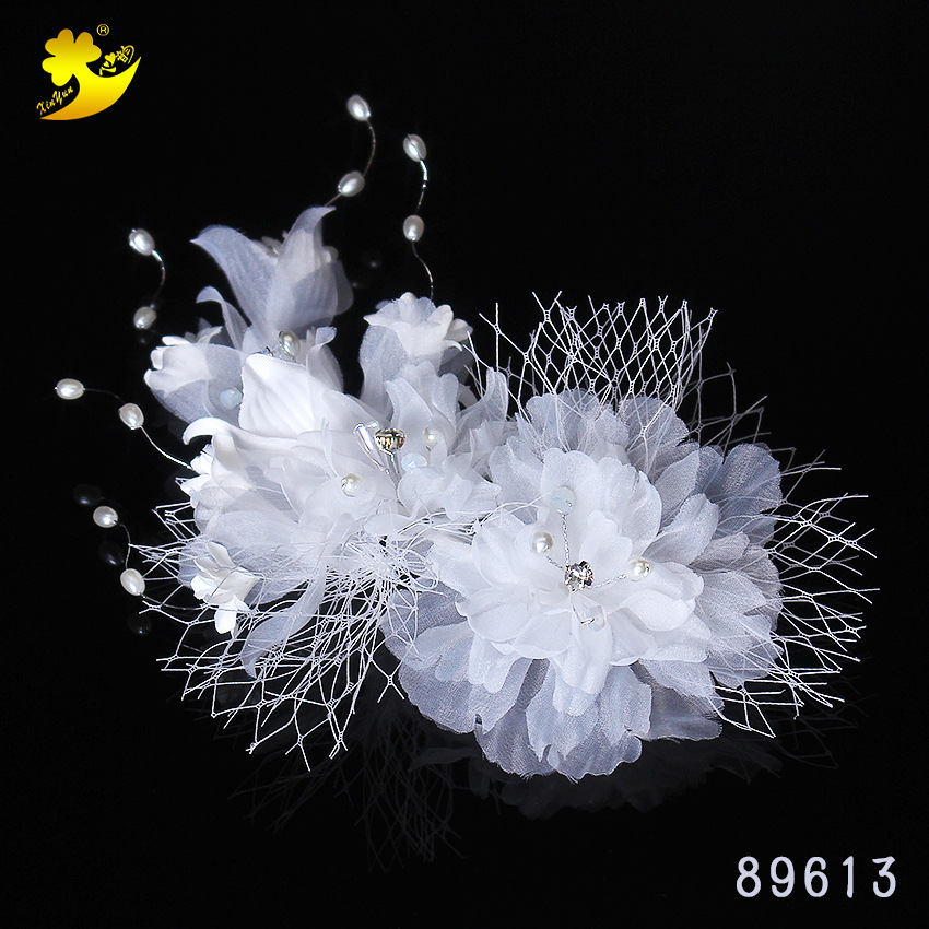 欧美新娘花环头纱2018新款发饰影楼拍照异国调情节日庆典义乌批发