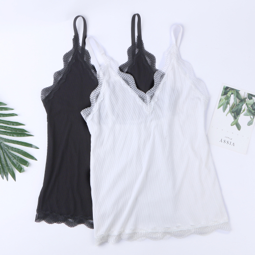 New Lace Bottoming Camisole Can Be Inner Wear Outer Wear Sexy Little Suspenders Vest Summer Thread Modal Women
