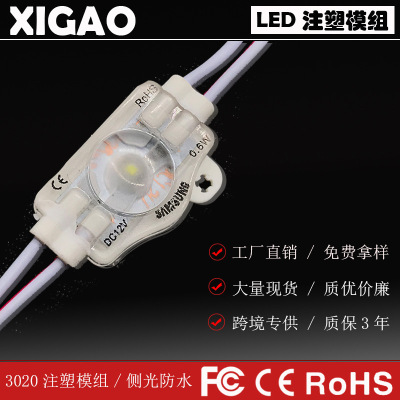 LED injection module factory wholesale mini 1led highlight 160 IP65 12V 0.6W for advertising sign motorcycle car light 