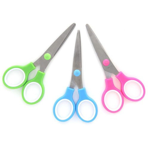 Children‘s Double-Ring Scissors Student Scissors Art Paper Cutting Tools Children‘s Stainless Steel Scissor Children‘s Handmade DIY Scissors