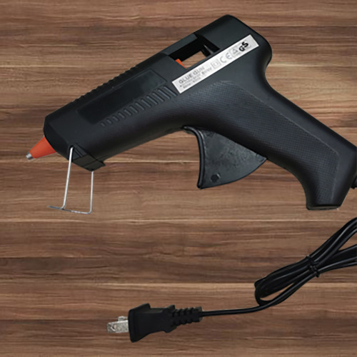 [guke] black 80w hot melt glue gun available in stock suitable for 11mm thick glue stick