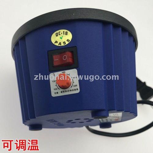 80ml Small Size Hot Melt Glue Furnace Adjustable Temperature Bonding Suitable for Manual Processing Factory