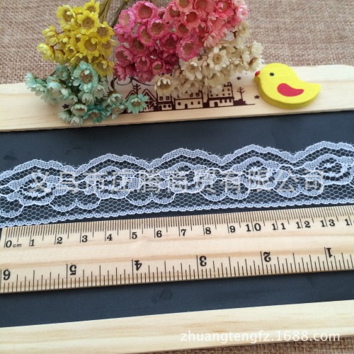 spot direct sales 30mm single side non-elastic lace diy clothing accessories toy umbrella lace
