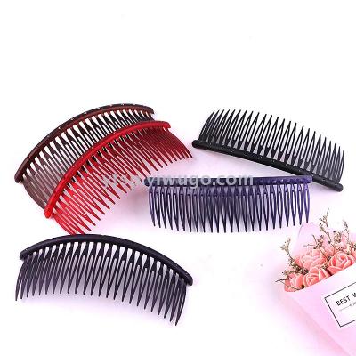 Versatile dish hairpin South Korea hair card hair card inserted comb tiaras adult comb simple bangs hair fork