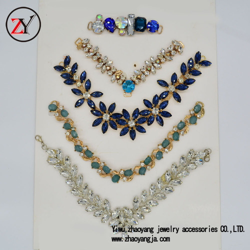2019 Rhinestones Flower Necklace Shoe Buckle Alloy Welding Shoe Ornament Shoes Accessories High Quality and Low Price Zy072518