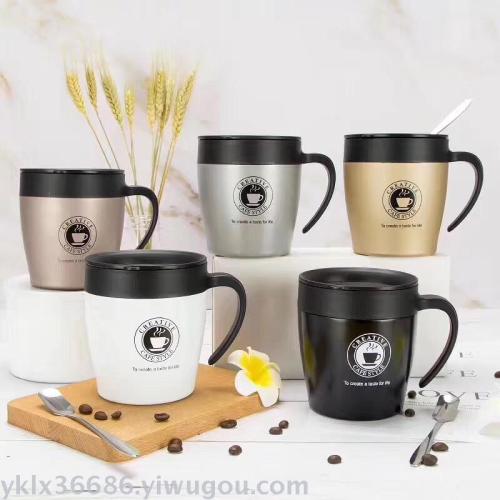 Coffee Cup Vacuum Mug Fashion Gift Cup Customizable Logo Gift Cup