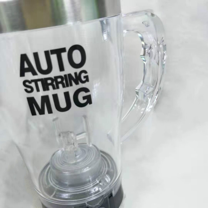 Electric automatic mixing cup, creative and personalized transparent water cup, automatic coffee cup, battery-powered milk tea mixing cup pic 2