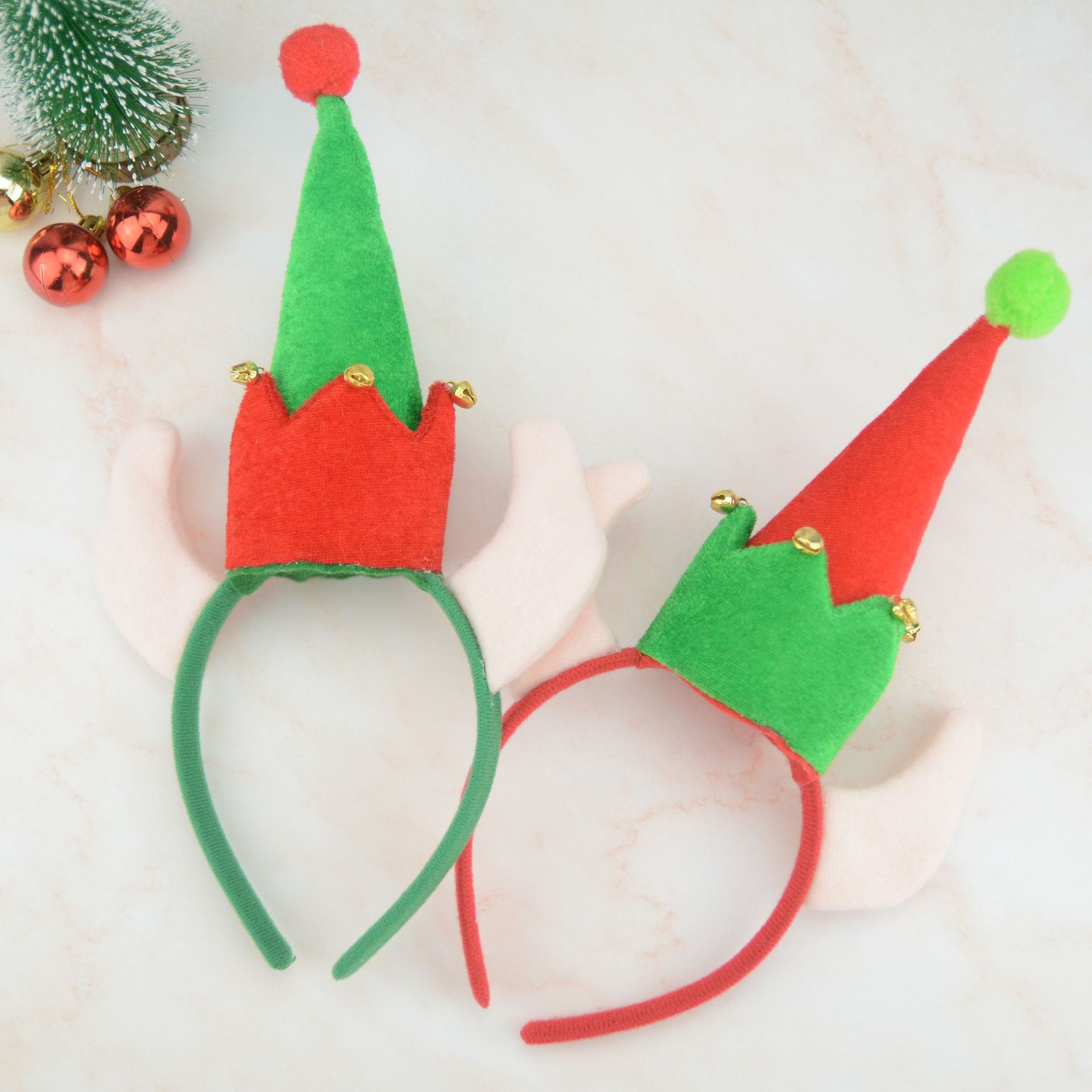 圣诞节头箍儿童皇冠帽子头箍派对装扮用品可爱头扣圣诞装饰