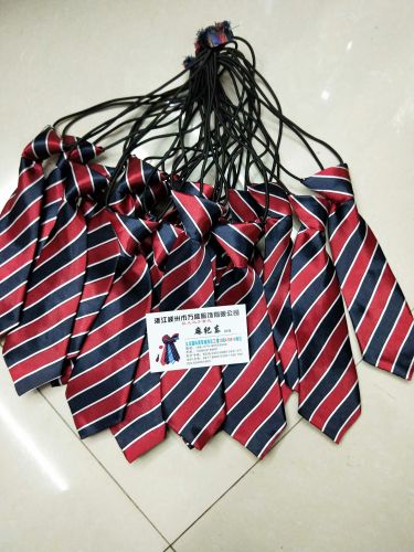 Student Children Striped Shirt Tie Bow Tie round Rubber Band Printed Satin Custom Suit Bow Tie Tie Tie
