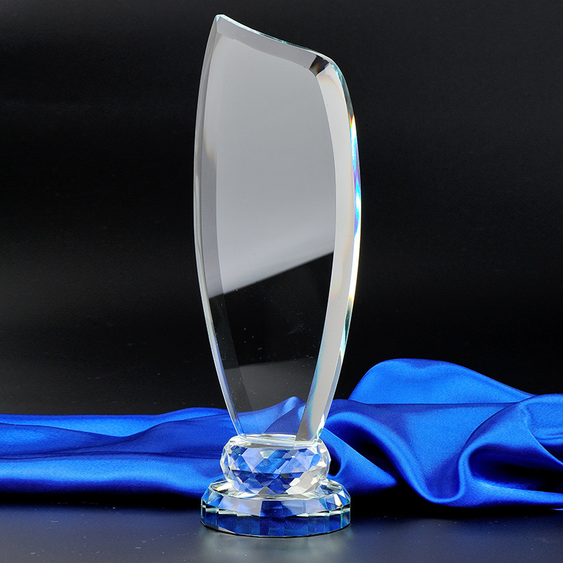 水晶工艺品水晶奖杯奖牌学校运动会演讲比赛颁奖纪念定制