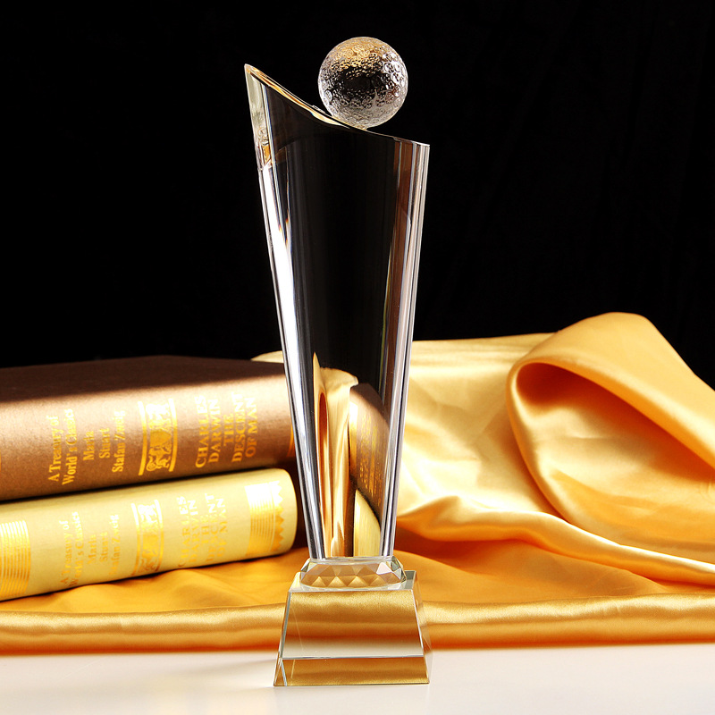 厂家直销k9水晶奖杯 水晶工艺品摆件  定制各种活动比赛奖品定制