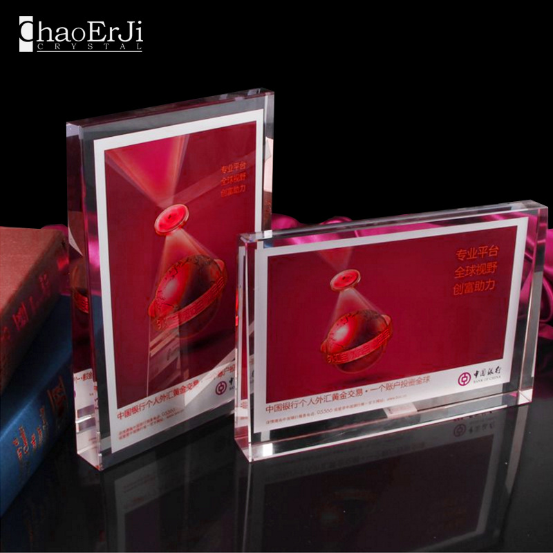 厂家直供水晶指示牌授权牌广告牌摆件定制 酒店事业单位办公用品