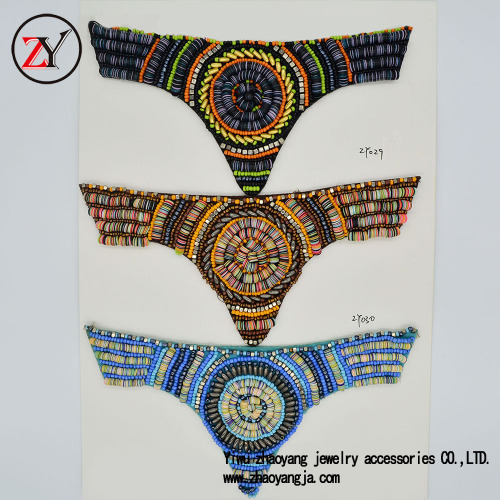 factory direct supply handmade ethnic style beaded shoes accessories sandals shoe buckle can be customized zy080126