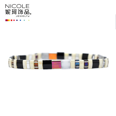 New Nikko jewelry Japan TILA rice beads youth fashion bracelet gift good jewelry bracelet manufacturers direct supply