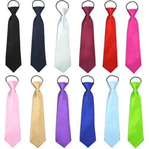 children‘s rubber band convenient tie bow tie tie color fruit color wansheng festival solid color tie baby factory spot