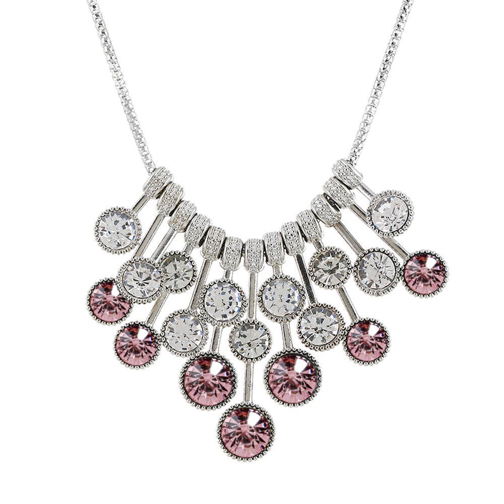 欧美镶钻复古波西米亚项链颈链假领毛衣链锁骨链出口外贸原单