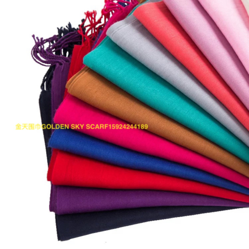 scarf red annual meeting reunion 130g cashmere-like scarf shawl gdden sky