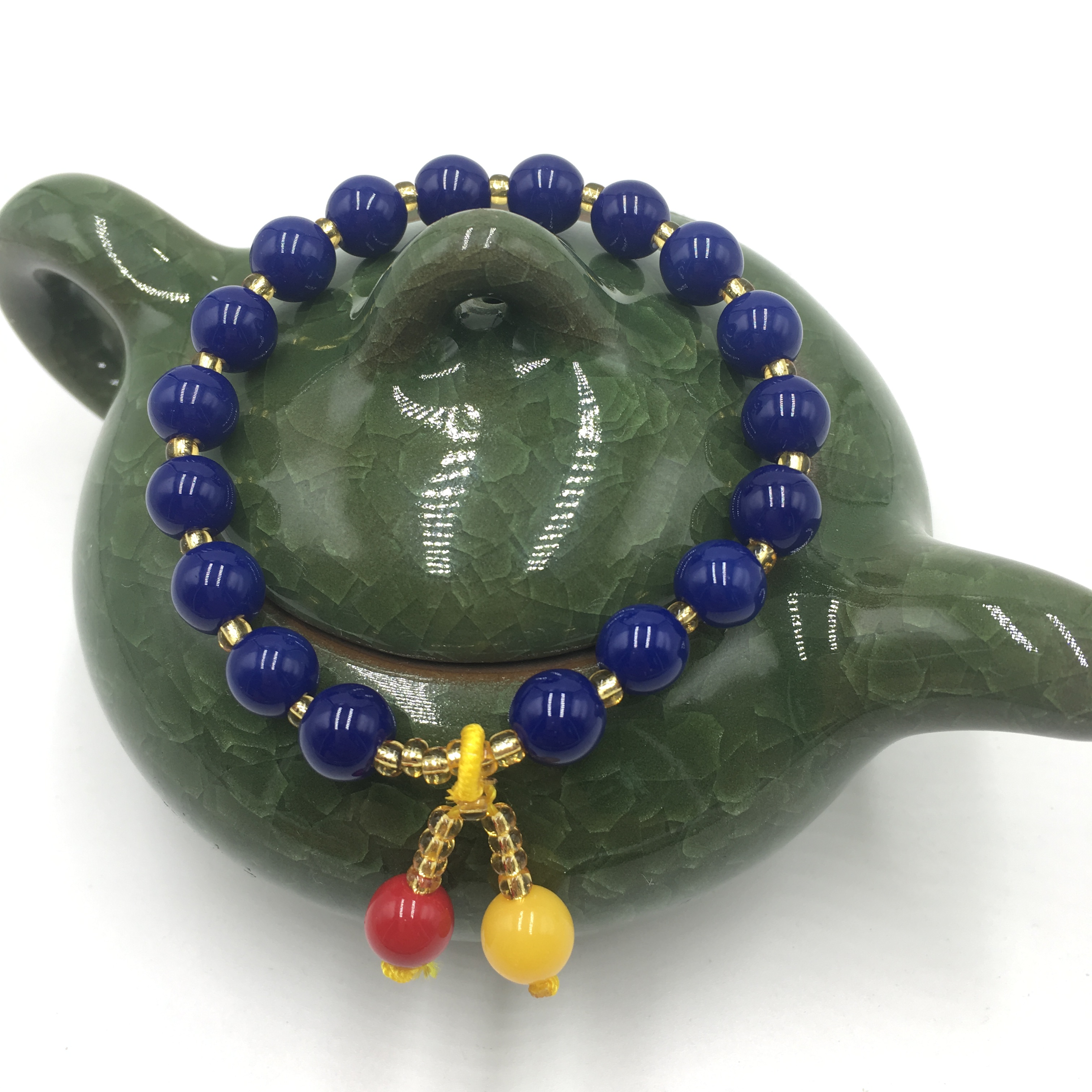 仿玛瑙玉石手链夏季爆款小清新赠礼 礼品 零售 电商 女士手链