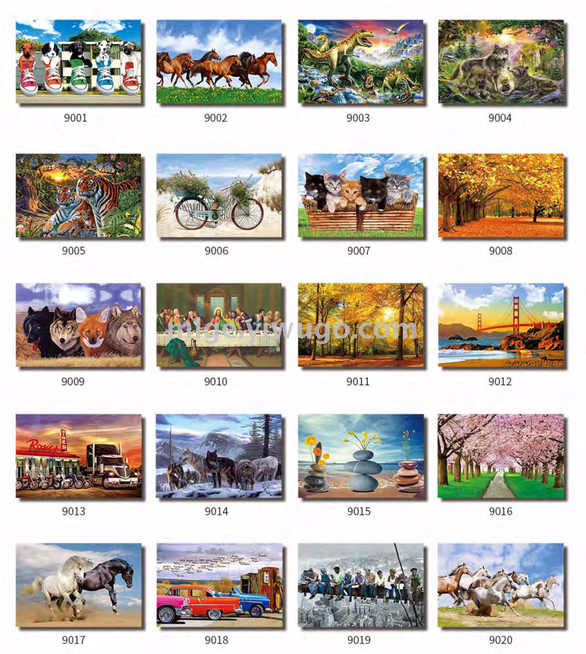 40*60 热销 5D立体画片