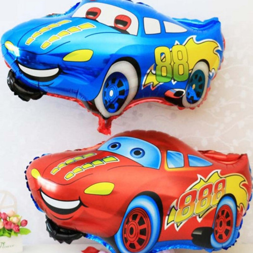 hot sale car story mcqueen car aluminum film balloon cartoon children‘s toy modeling balloon wholesale