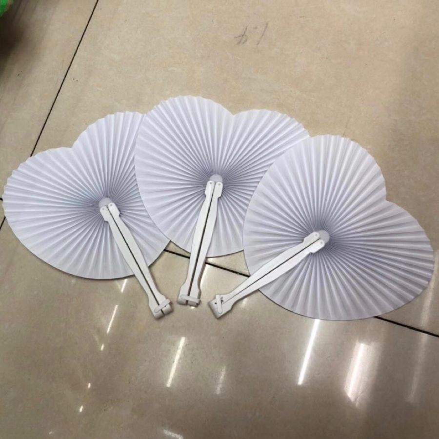 Love-shaped paper fans, manufacturers direct