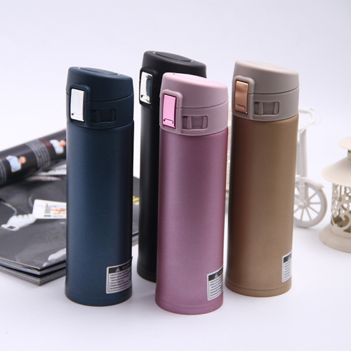 Stainless Steel Vacuum Cup Minimalist Creative Outdoor Car Bullet Cup Promotional Gifts Advertising Cup Customization