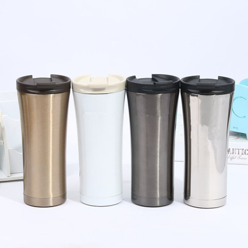 car cup coffee cup vacuum cup stainless steel couple creative cold insulation