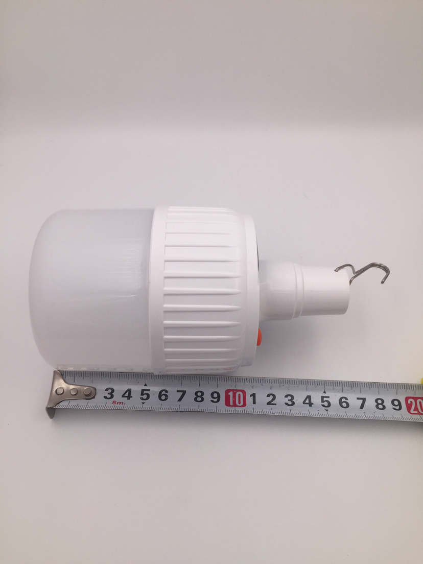 太阳能充电灯泡家用移动工作灯夜市摆摊照明灯LED无线停电应急灯详情7