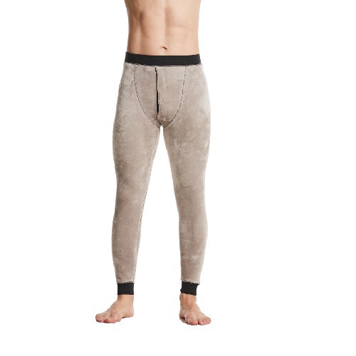 Xinyi Virtue Velvet Compound Lambswool Composite Integrated Cashmere Waist Support Youth Pants