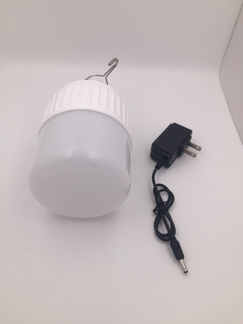 太阳能充电灯泡家用移动工作灯夜市摆摊照明灯LED无线停电应急灯详情5