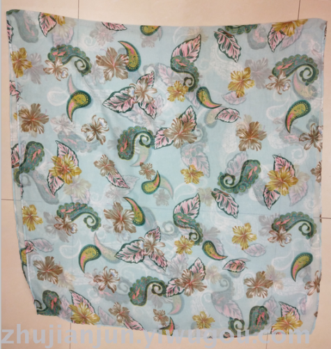color cashew flower printing pattern fashion yarn scarf color style variety