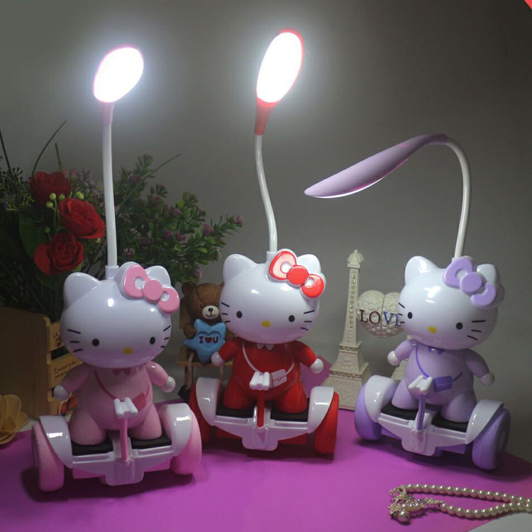 酷酷卡通平衡车充电LED灯带小夜灯 学生宿舍 儿童房装饰小夜灯