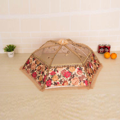 natural home factory direct european vegetable cover lace vegetable cover food cover anti-fly cover factory wholesale vegetable umbrella