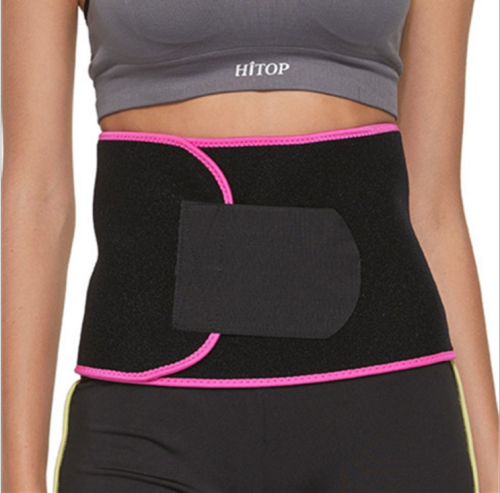 Cross-Border Fitness Belt Sports Sweat Belt Postpartum Repair Shaping Perspiration Corset Abdomen Stretch Belt