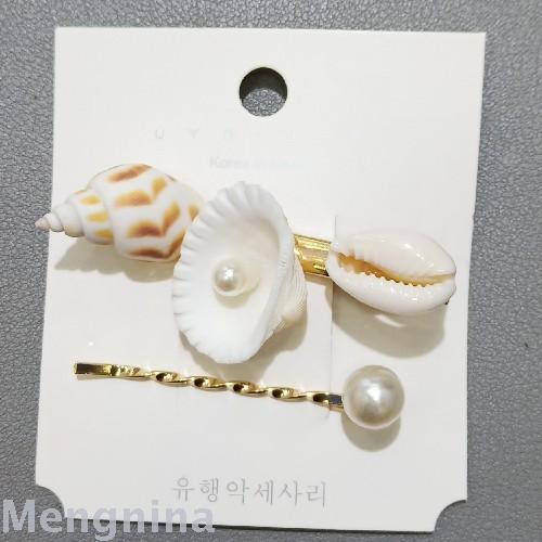 monina shell hairpin clip european and american popular hairpin