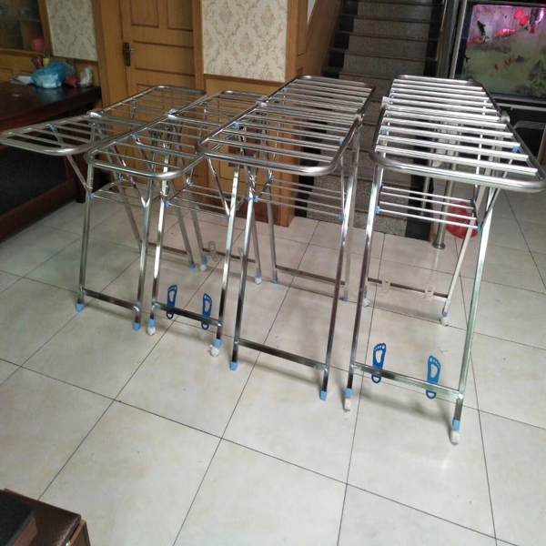 All steel rack floor rack for round tube square steward