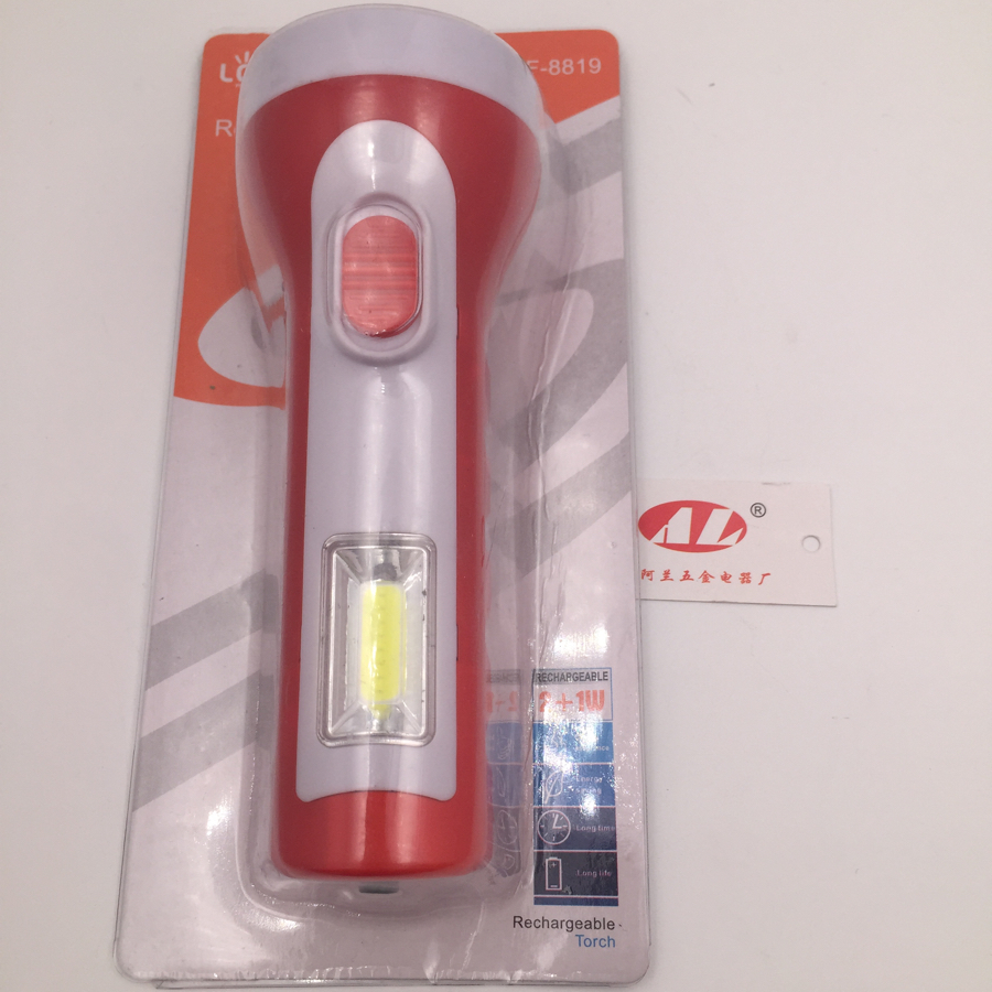 Power failure lighting flashlight COB+LED flashlight