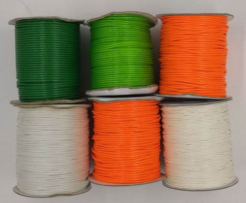Factory Direct Sales Color Korean Wax Line Wax Rope DIY Hand-Woven Wire Rope Wire Necklace Rope Roll