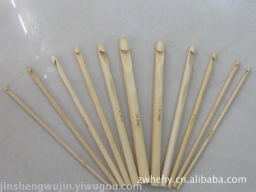 Factory Direct Sales Supply Bamboo Crochet Set Stainless Steel Crochet Sweater Needle Accessories Knitting Utensils， Etc.