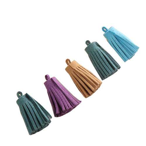 new creative 3cm korean velvet tassel key pendant tassel mobile phone bag pendant ornament accessories