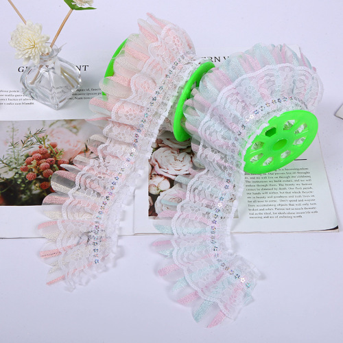 color lace lace clothing curtain multi-purpose textile accessories wedding dress children‘s clothing accessories ribbon factory wholesale customization