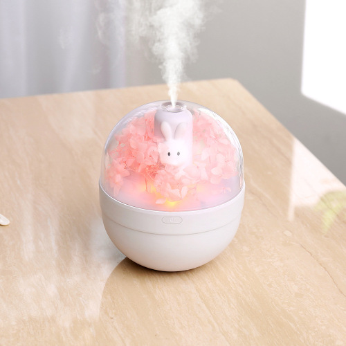 new gift cartoon sweetheart rabbit humidifier mute home cute pet night light air humidifier landscape humidifier