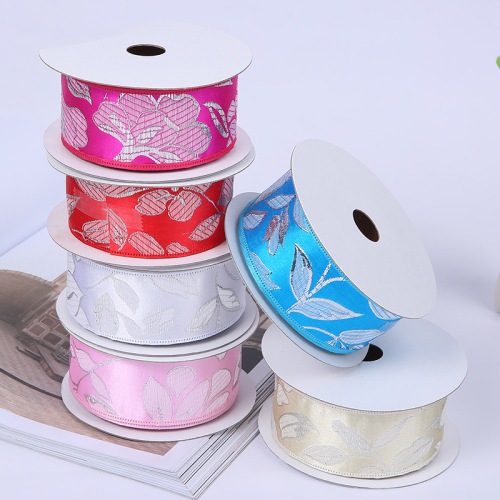 New Elegant Petal Embroidery Ribbon Ribbon Fashion Personality Bow Material DIY Curtain Sofa Accessories