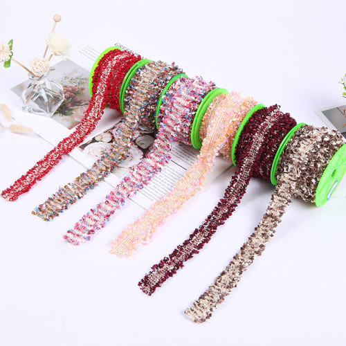 clothing home decoration personalized ribbon customizable multi-purpose ribbon diy color garland wool strip discharge textile accessories