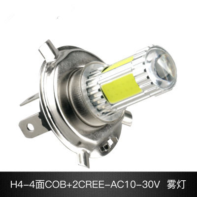 汽车大功率led雾灯 H4 H7 CREE 四面cob发光前后雾灯